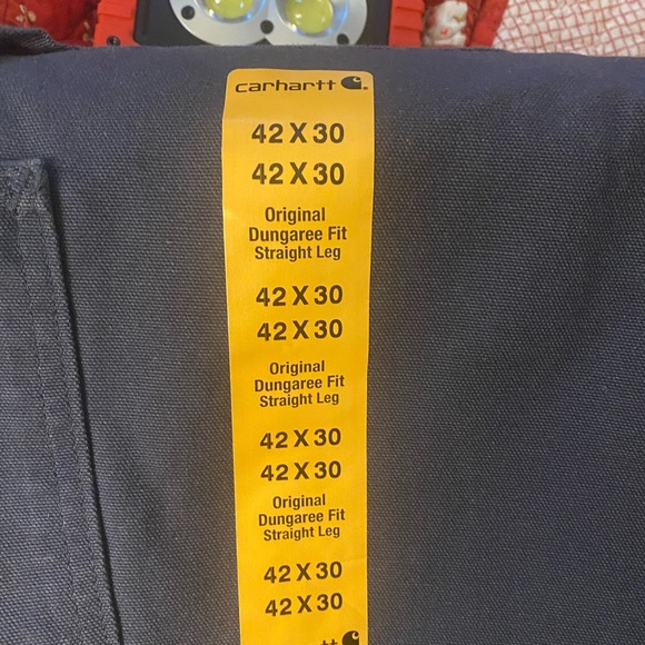 Cathart Washed Duck Work Dungaree pants - Picture 5 of 7